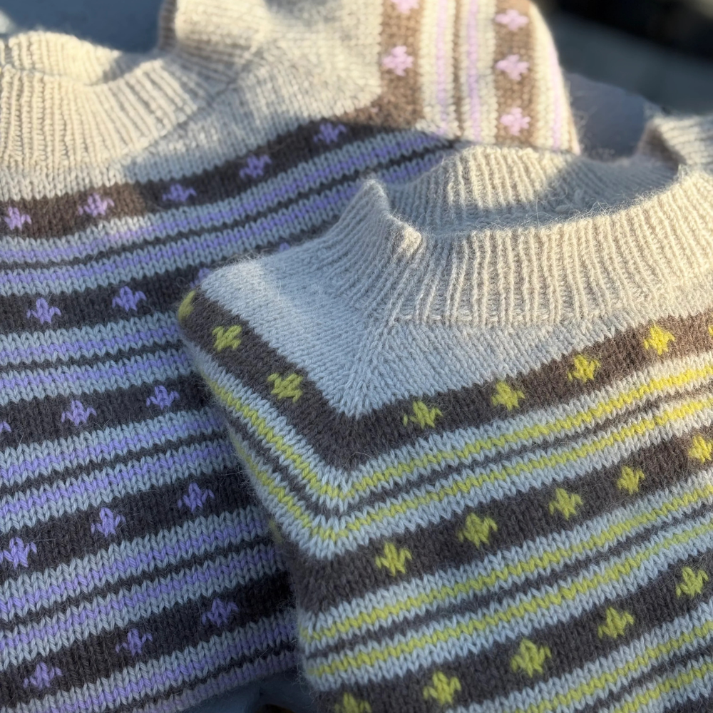 Garnkit - Nautic Sweater af Lenes Knitwear (Super Soft)