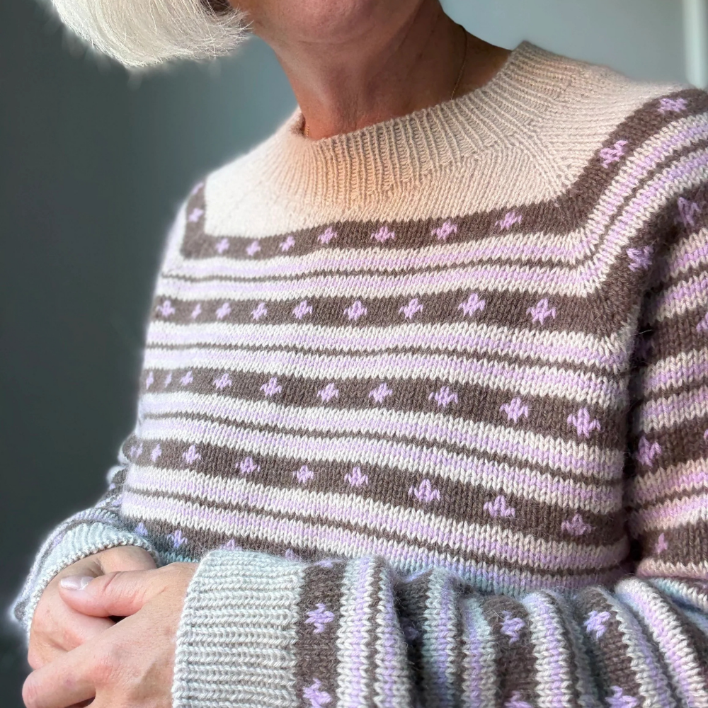 Garnkit - Nautic Sweater af Lenes Knitwear (Super Soft)