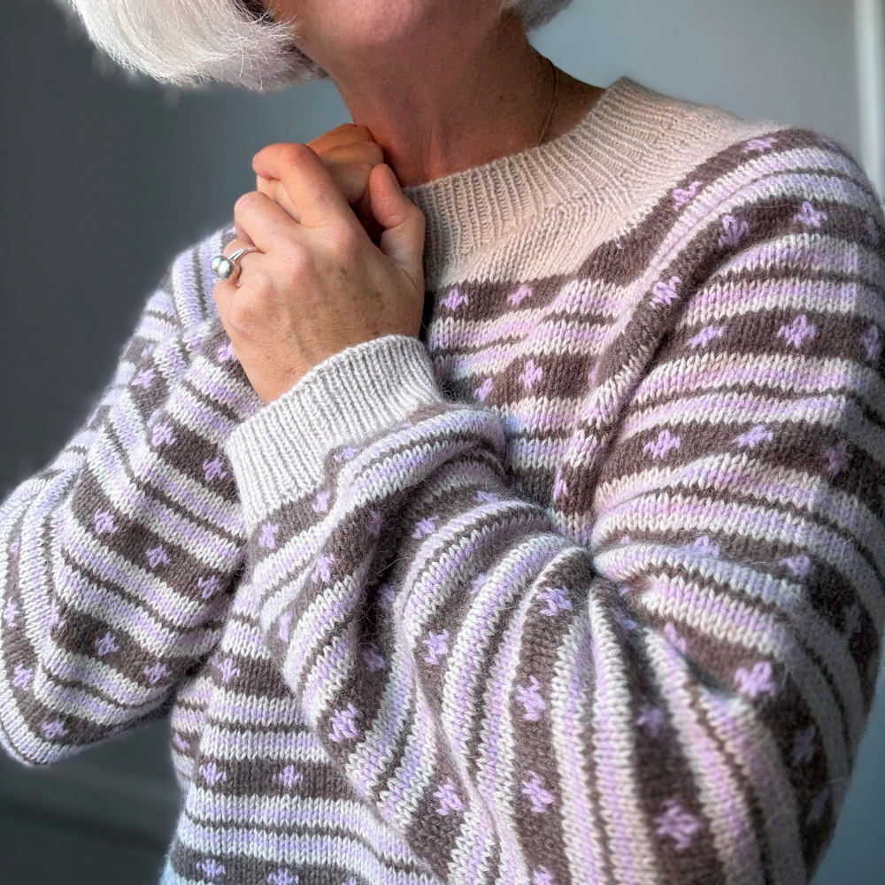 Garnkit - Nautic Sweater af Lenes Knitwear (Super Soft)