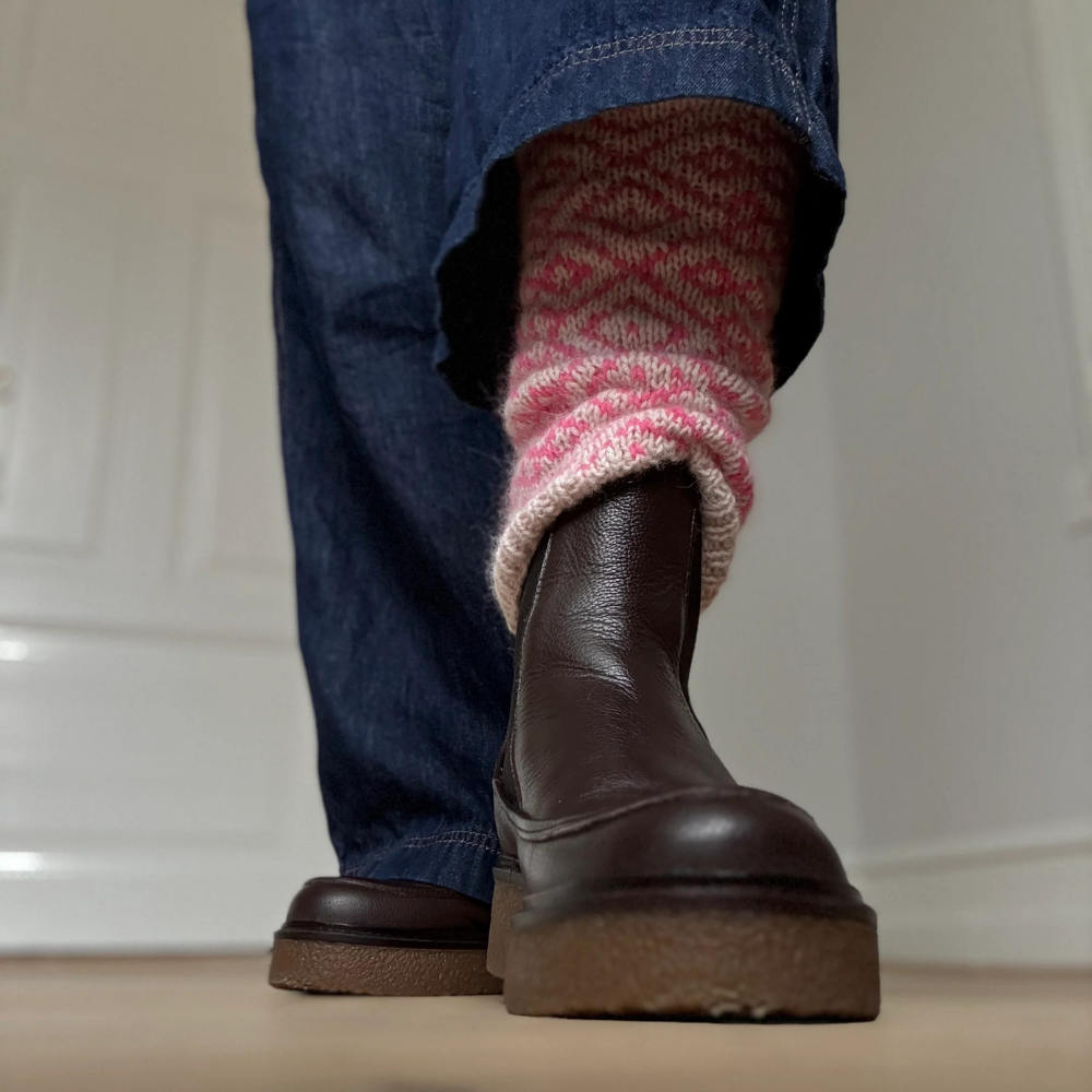 Garnkit - Northern Legwarmers af Lenes Knitwear (Super Soft)