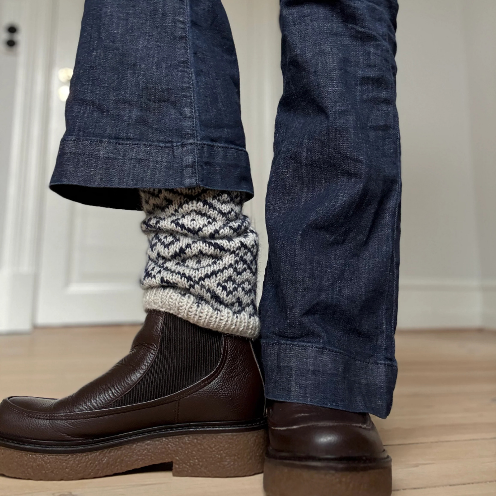 Garnkit - Northern Legwarmers af Lenes Knitwear (Super Soft)