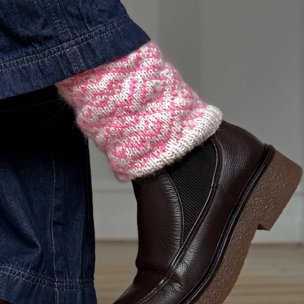 Garnkit - Northern Legwarmers af Lenes Knitwear (Super Soft)