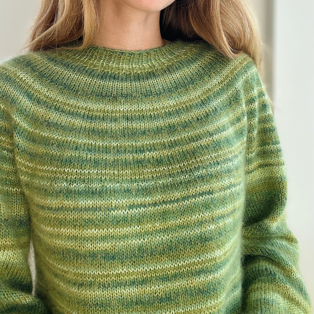 Garnkit - Novice Sweater Mohair Edition af PetiteKnit (VIP + Silk Mohair)