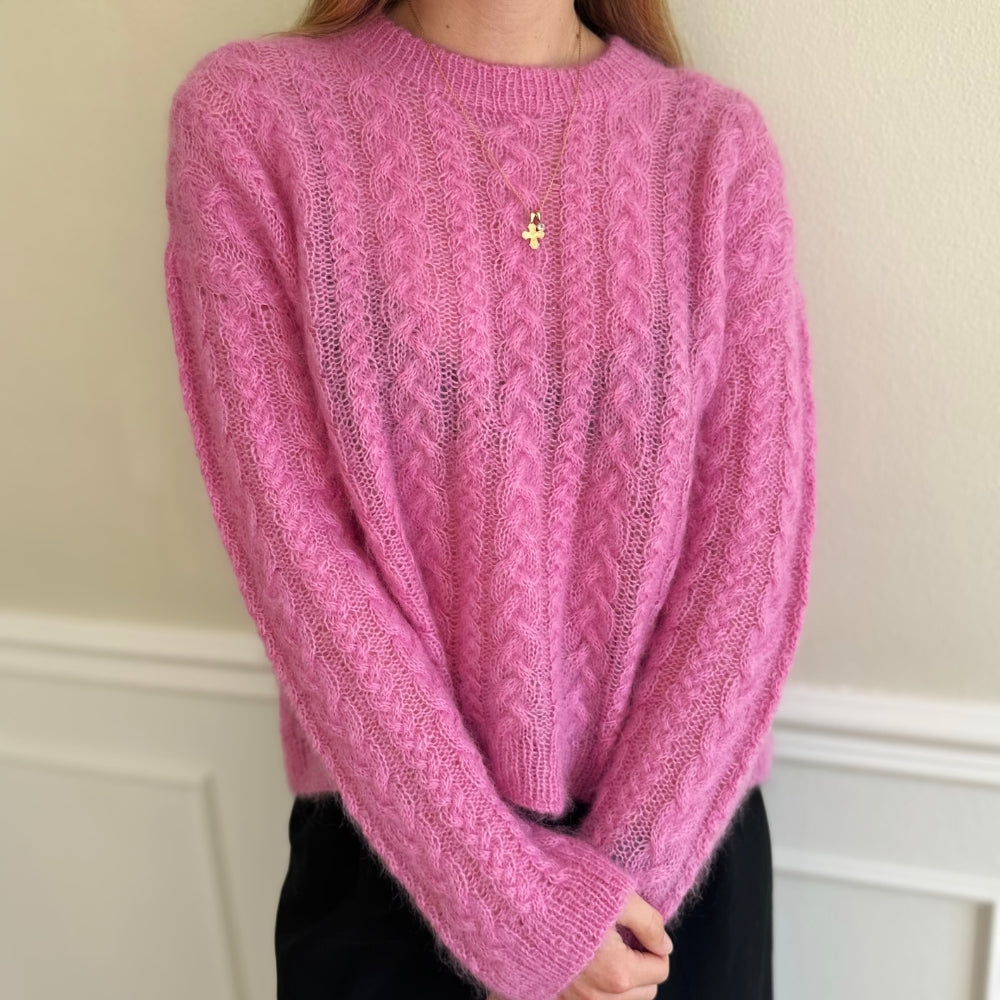 Knitting kit - Johanne Sweater by Mette Sandgaard Kühl (Aria)