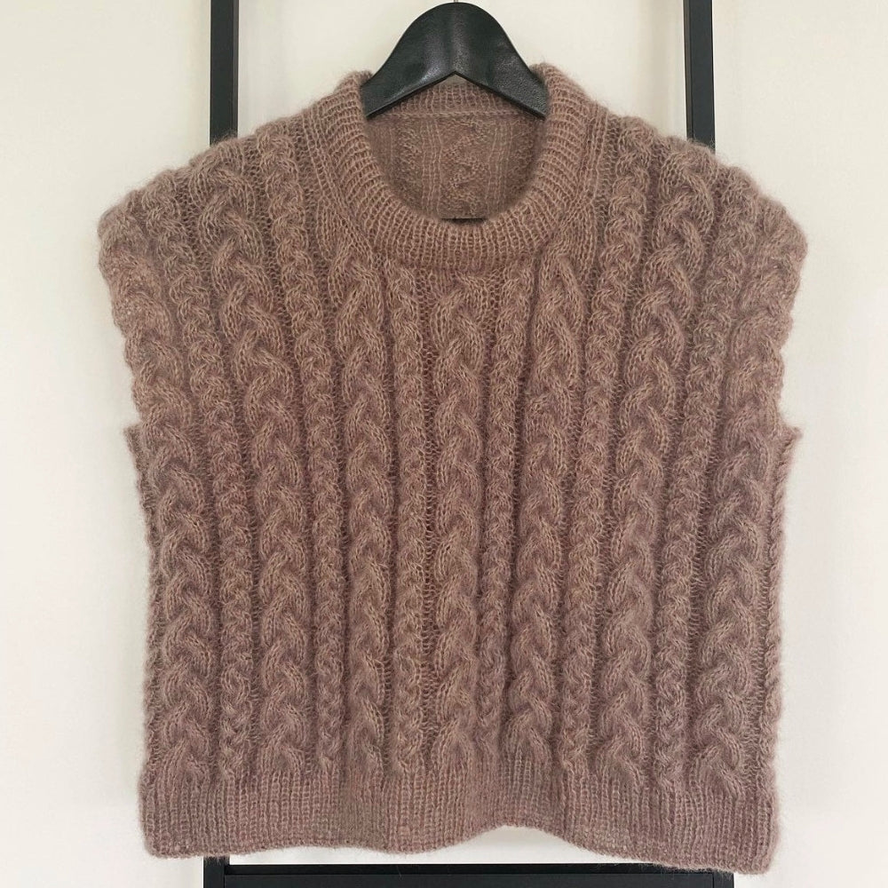 Knitting kit - Johanne Sweater by Mette Sandgaard Kühl (Aria)