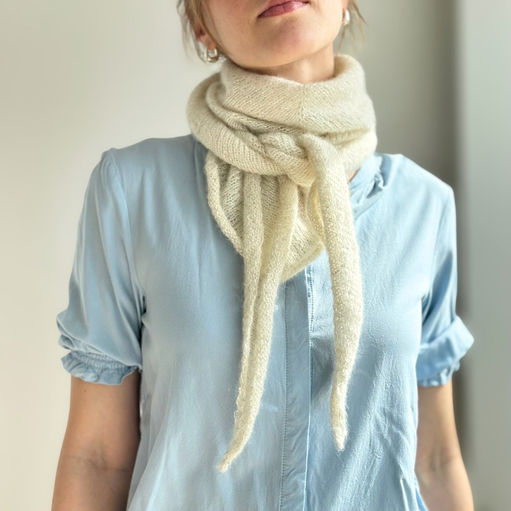 Knitting kit - Paillettes Scarf (Kimsa + Paillettes)