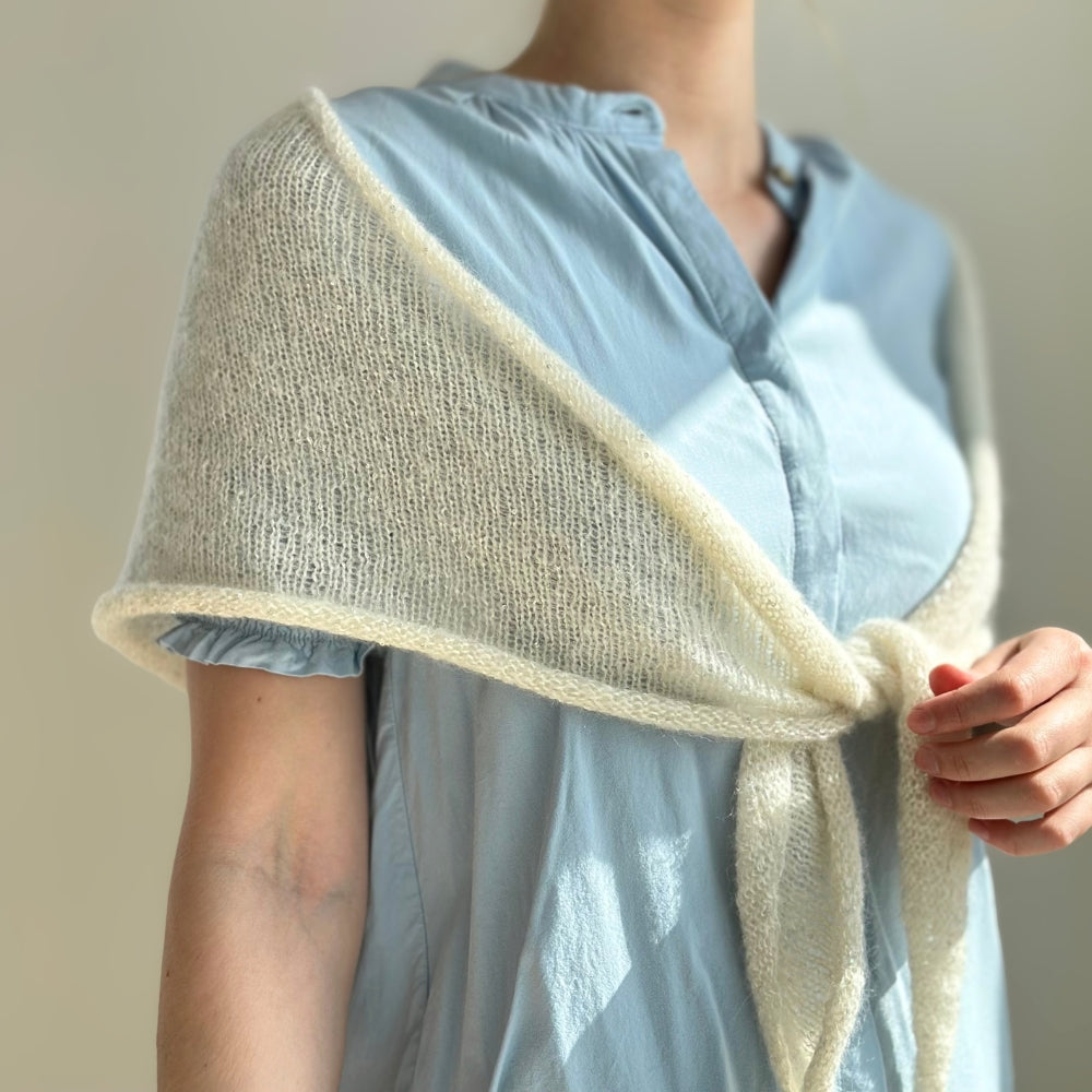 Strikkekit - Paillettes Scarf (Kimsa + Paillettes)