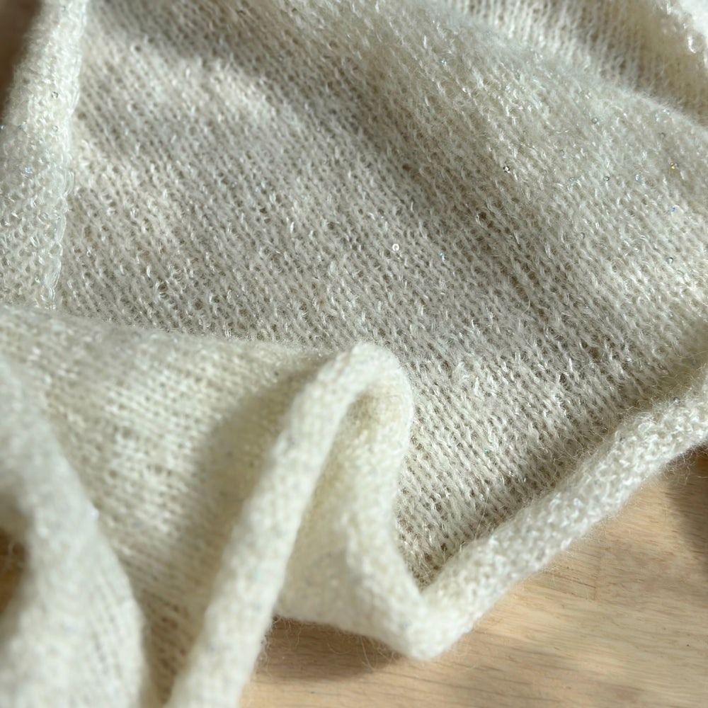 Strikkekit - Paillettes Scarf (Kimsa + Paillettes)