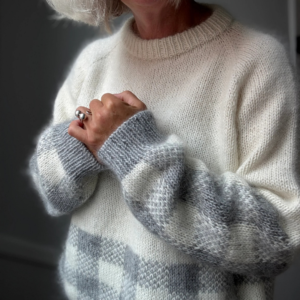 Garnkit - Picnic Sweater af Lenes Knitwear (Super Soft + Silk Mohair)
