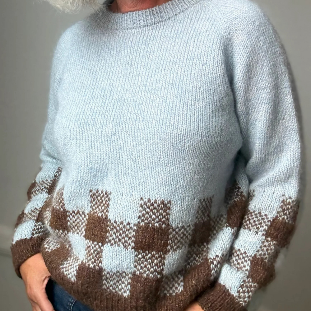 Garnkit - Picnic Sweater af Lenes Knitwear (Super Soft + Silk Mohair)