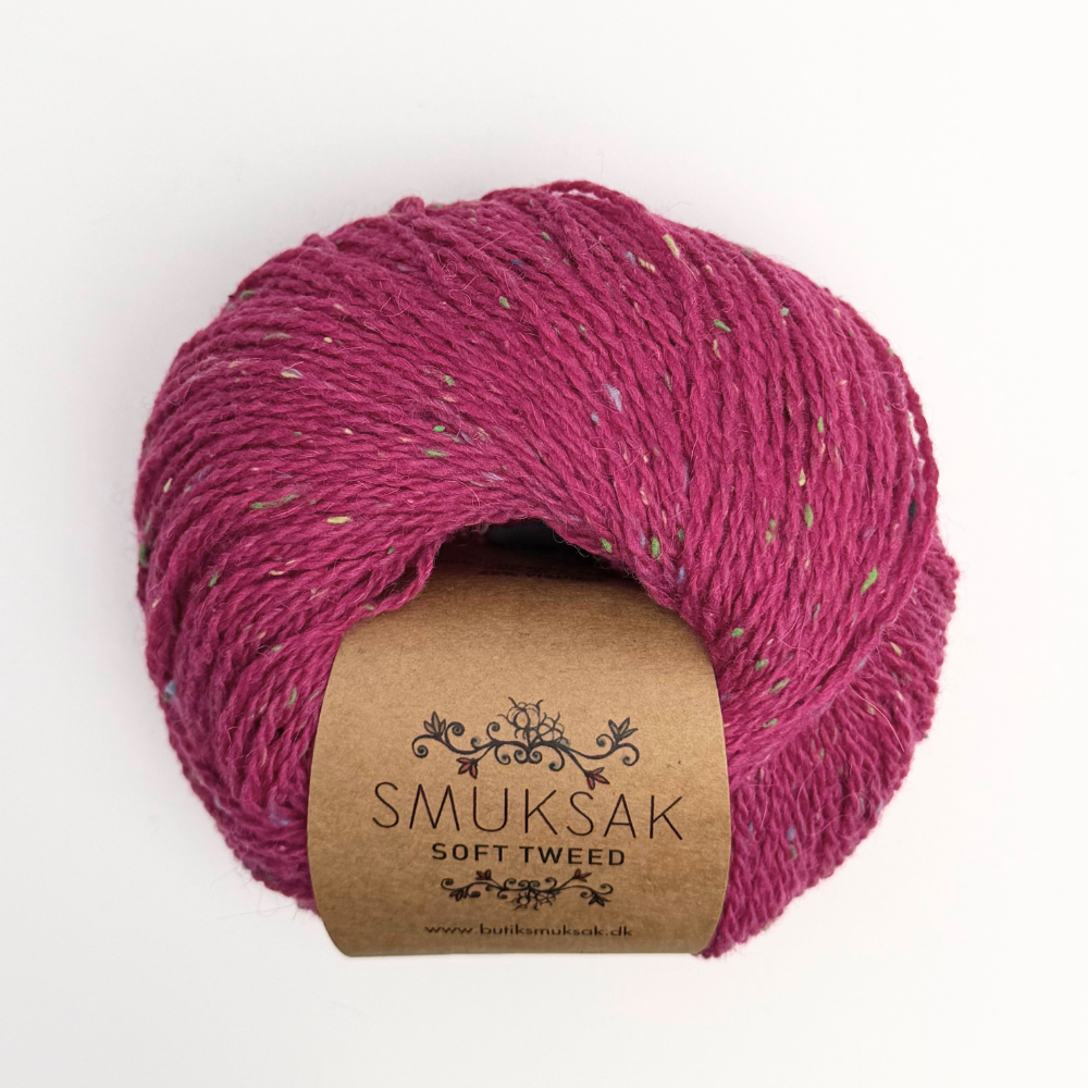 Soft Tweed - Raspberry - 73420