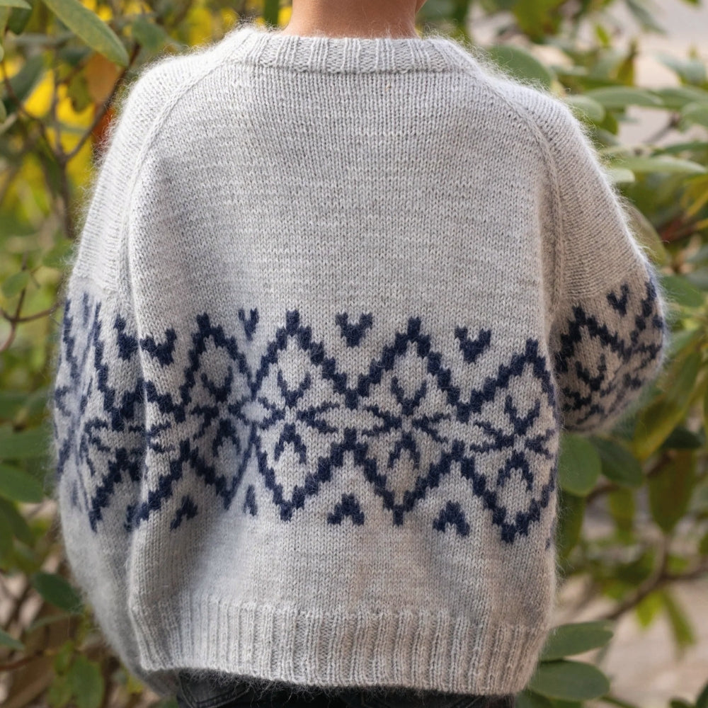 Knitting kit - Johanne Sweater by Mette Sandgaard Kühl (Aria)