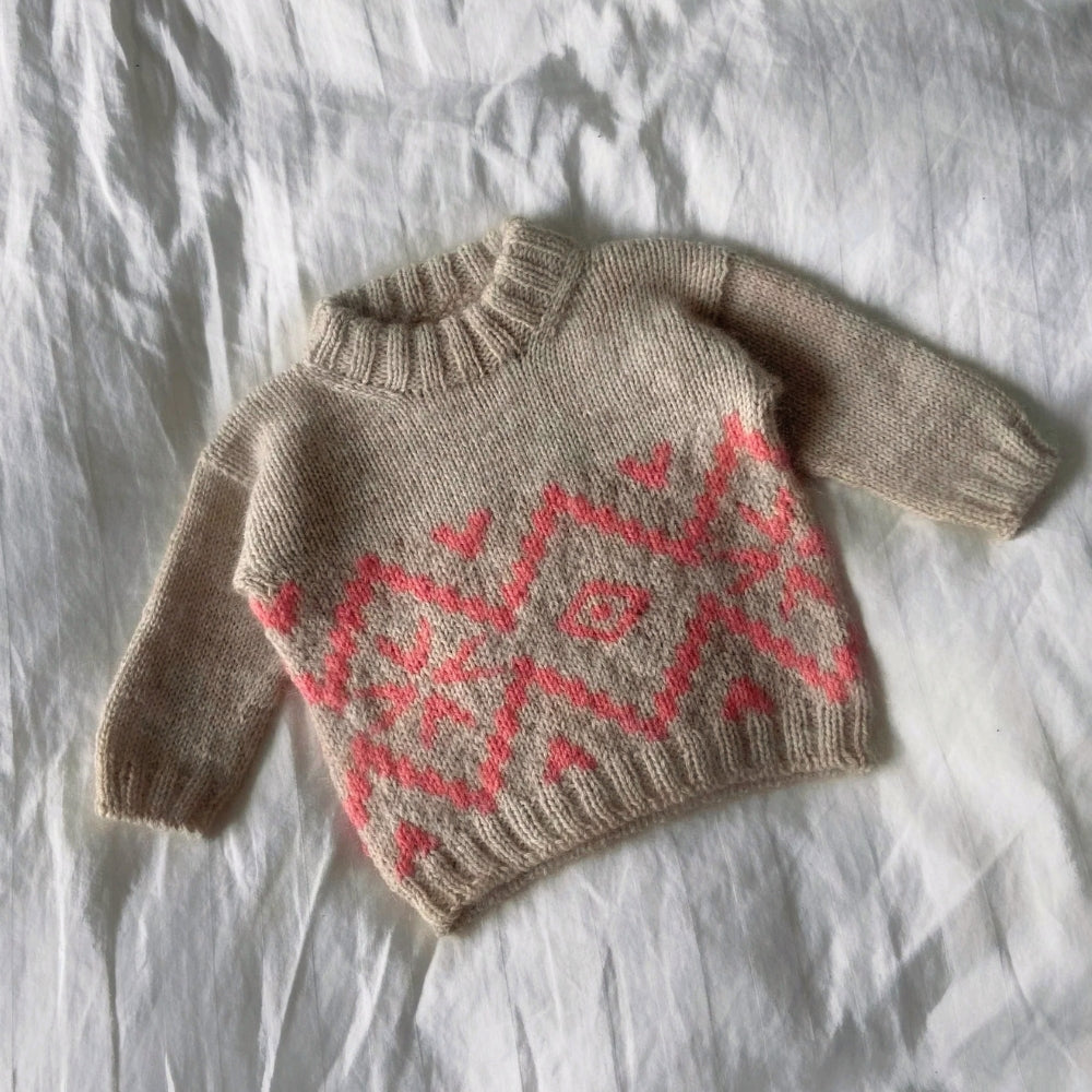 Knitting kit - Johanne Sweater by Mette Sandgaard Kühl (Aria)