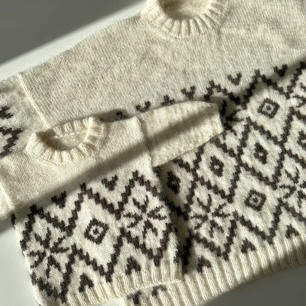 Knitting kit - Johanne Sweater by Mette Sandgaard Kühl (Aria)