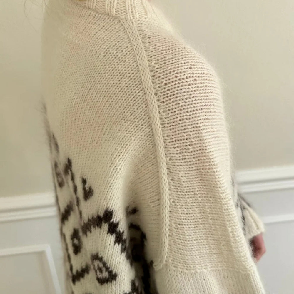 Knitting kit - Johanne Sweater by Mette Sandgaard Kühl (Aria)