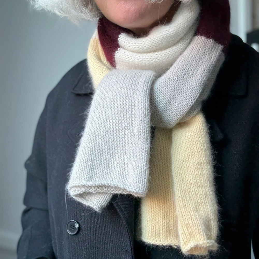 Garnkit - Scarf 4 You af Lenes Knitwear (VIP + Silk Mohair)