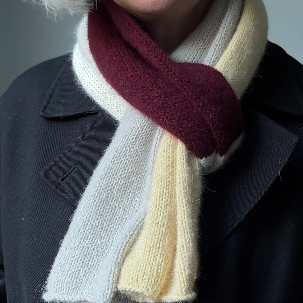 Garnkit - Scarf 4 You af Lenes Knitwear (VIP + Silk Mohair)