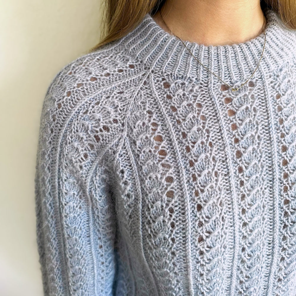 Knitting kit - Johanne Sweater by Mette Sandgaard Kühl (Aria)