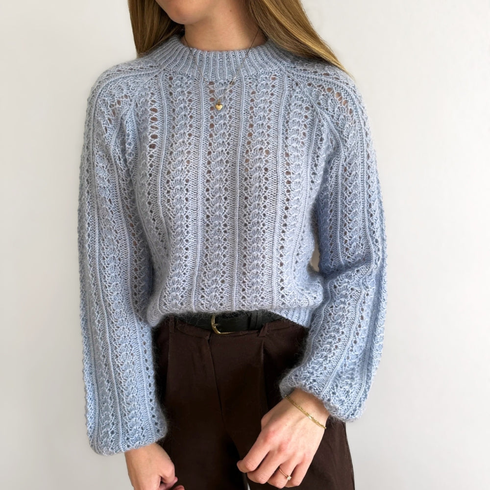 Knitting kit - Johanne Sweater by Mette Sandgaard Kühl (Aria)