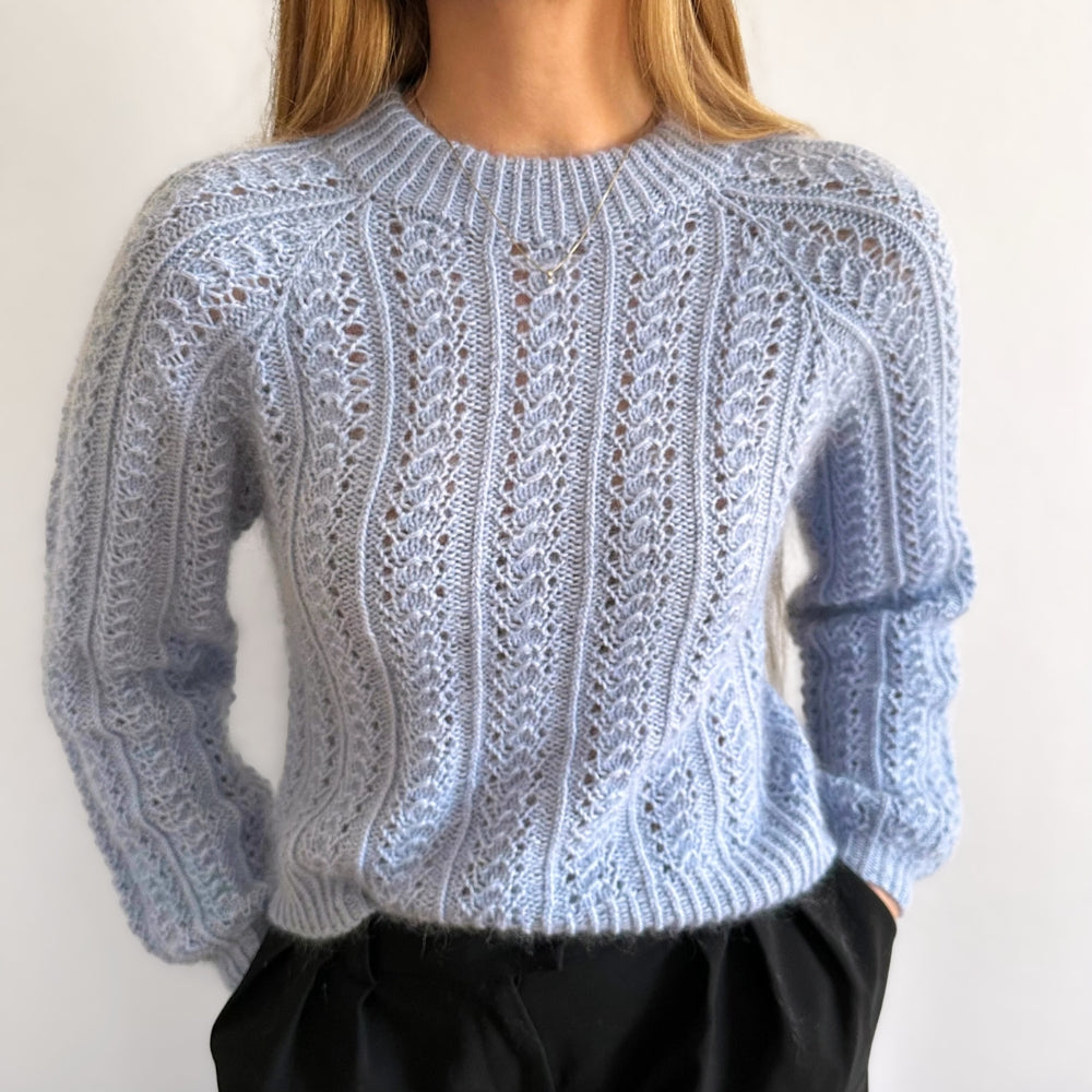 Knitting kit - Johanne Sweater by Mette Sandgaard Kühl (Aria)