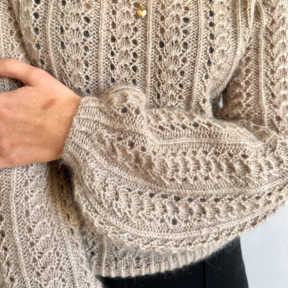 Knitting kit - Johanne Sweater by Mette Sandgaard Kühl (Aria)