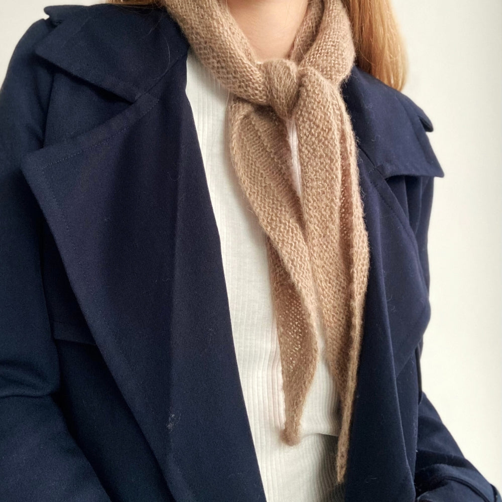 Strikkekit - Smuksak Scarf (Baby Alpaca + Kimsa)