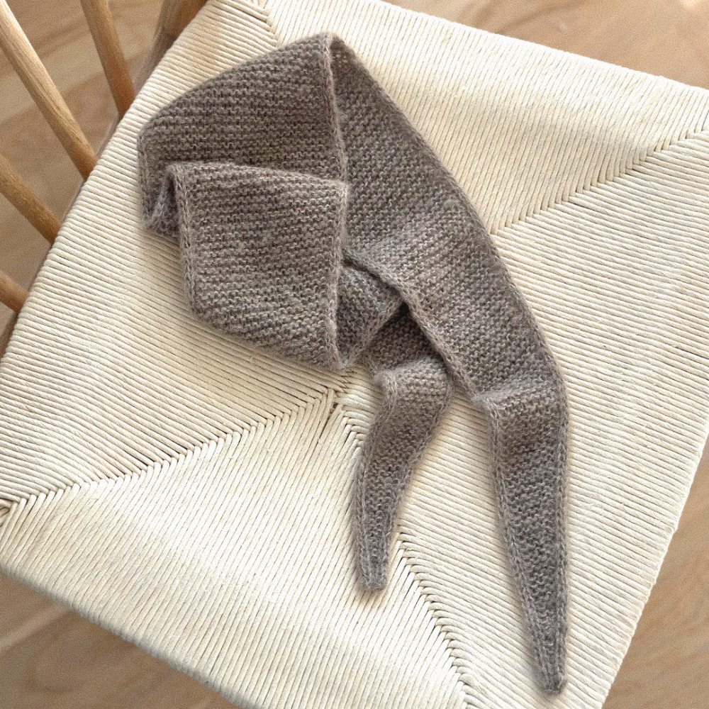 Garnkit - Sophie Scarf af PetiteKnit (Baby Alpaca + Kimsa)