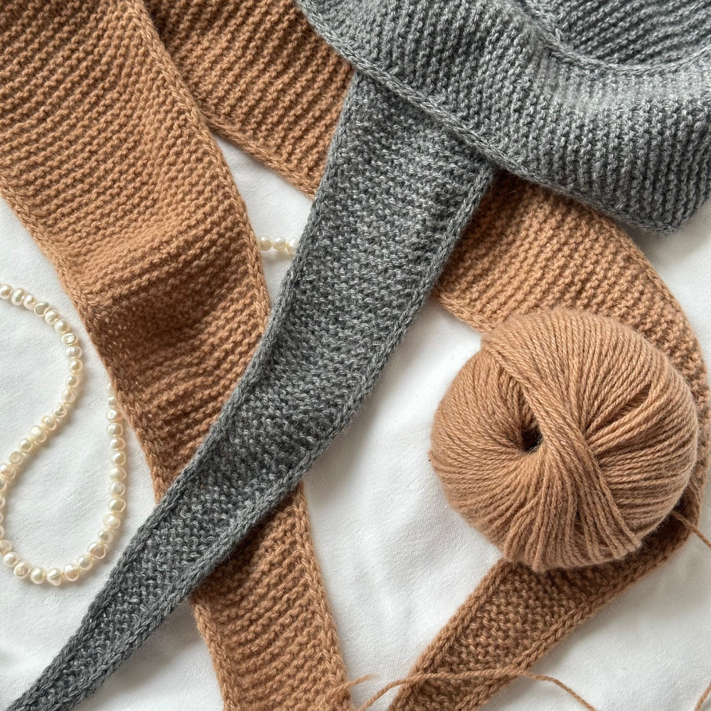 Garnkit - Sophie Scarf af PetiteKnit (Eco Soft Cashmere)