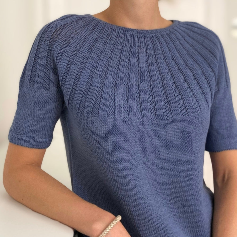 Garnkit - Sunday Tee af PetiteKnit (Perlata d'Australia)