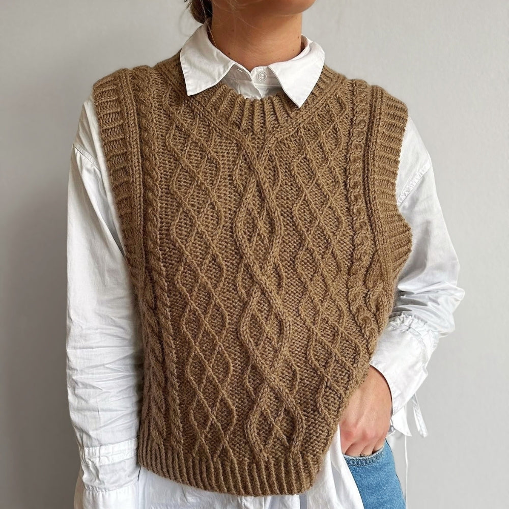 Knitting kit - Johanne Sweater by Mette Sandgaard Kühl (Aria)