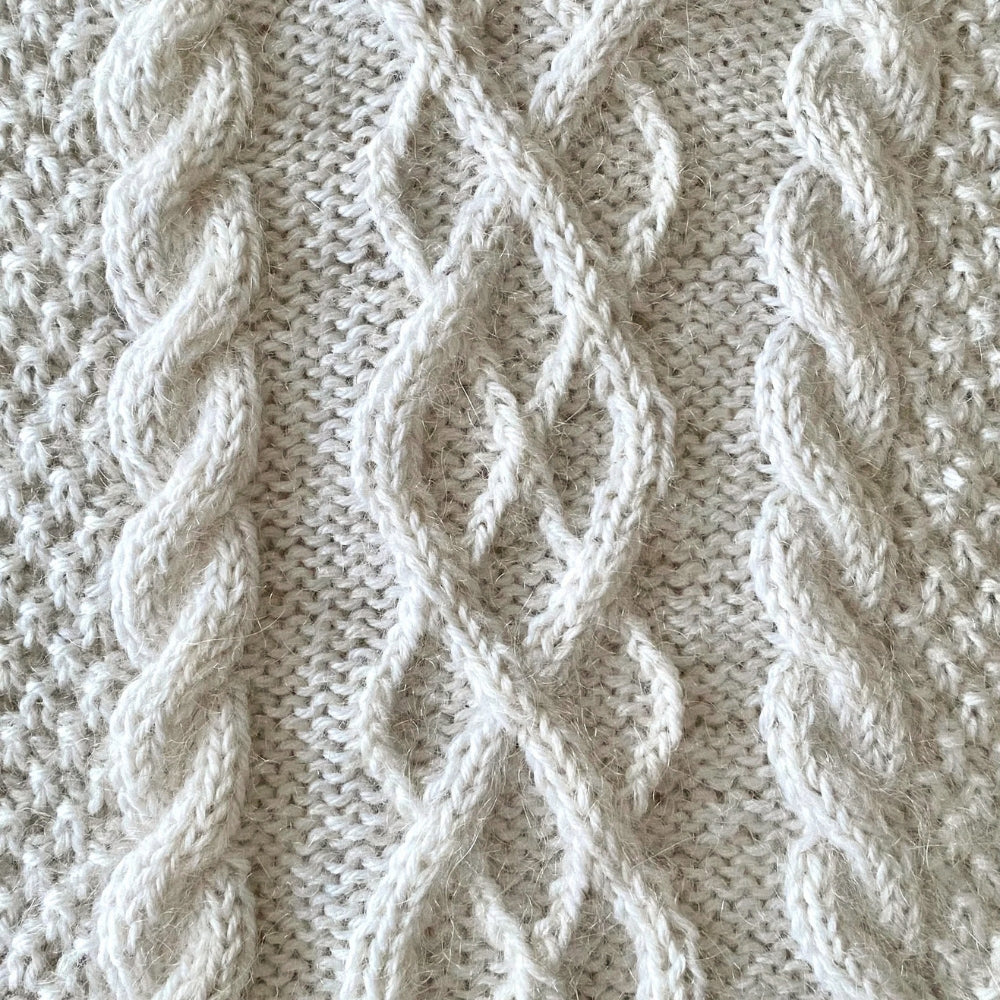 Knitting kit - Johanne Sweater by Mette Sandgaard Kühl (Aria)