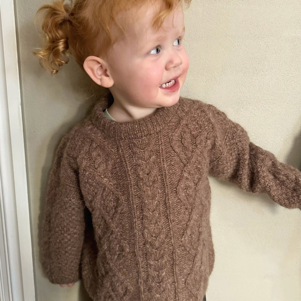 Knitting kit - Johanne Sweater by Mette Sandgaard Kühl (Aria)