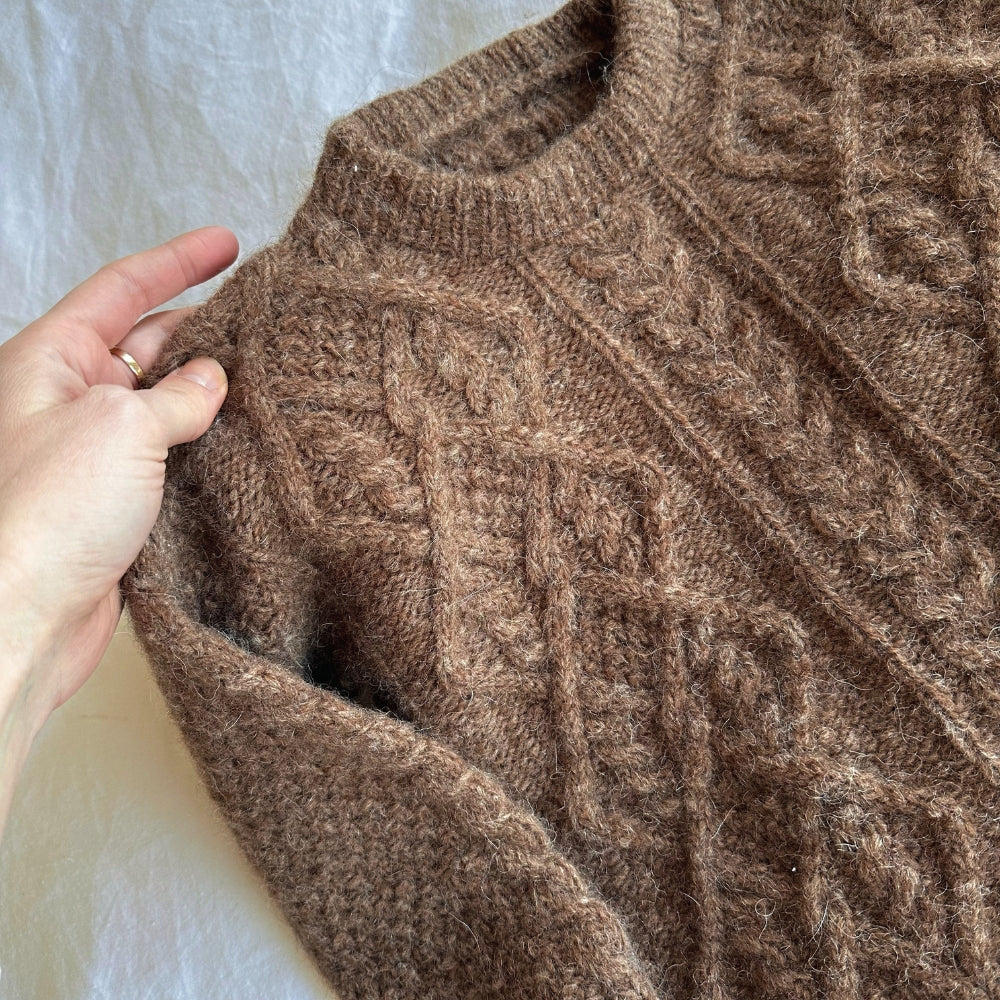 Knitting kit - Johanne Sweater by Mette Sandgaard Kühl (Aria)