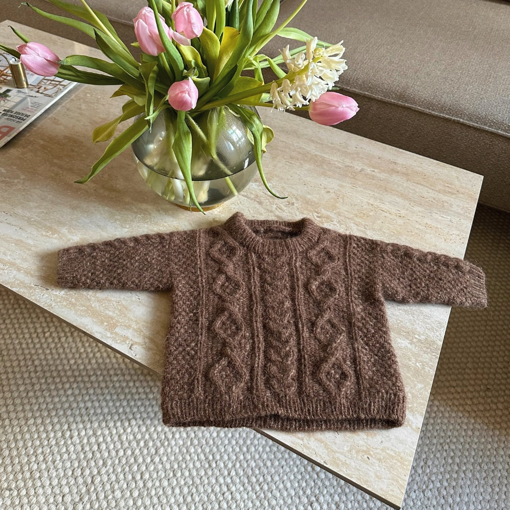 Knitting kit - Johanne Sweater by Mette Sandgaard Kühl (Aria)