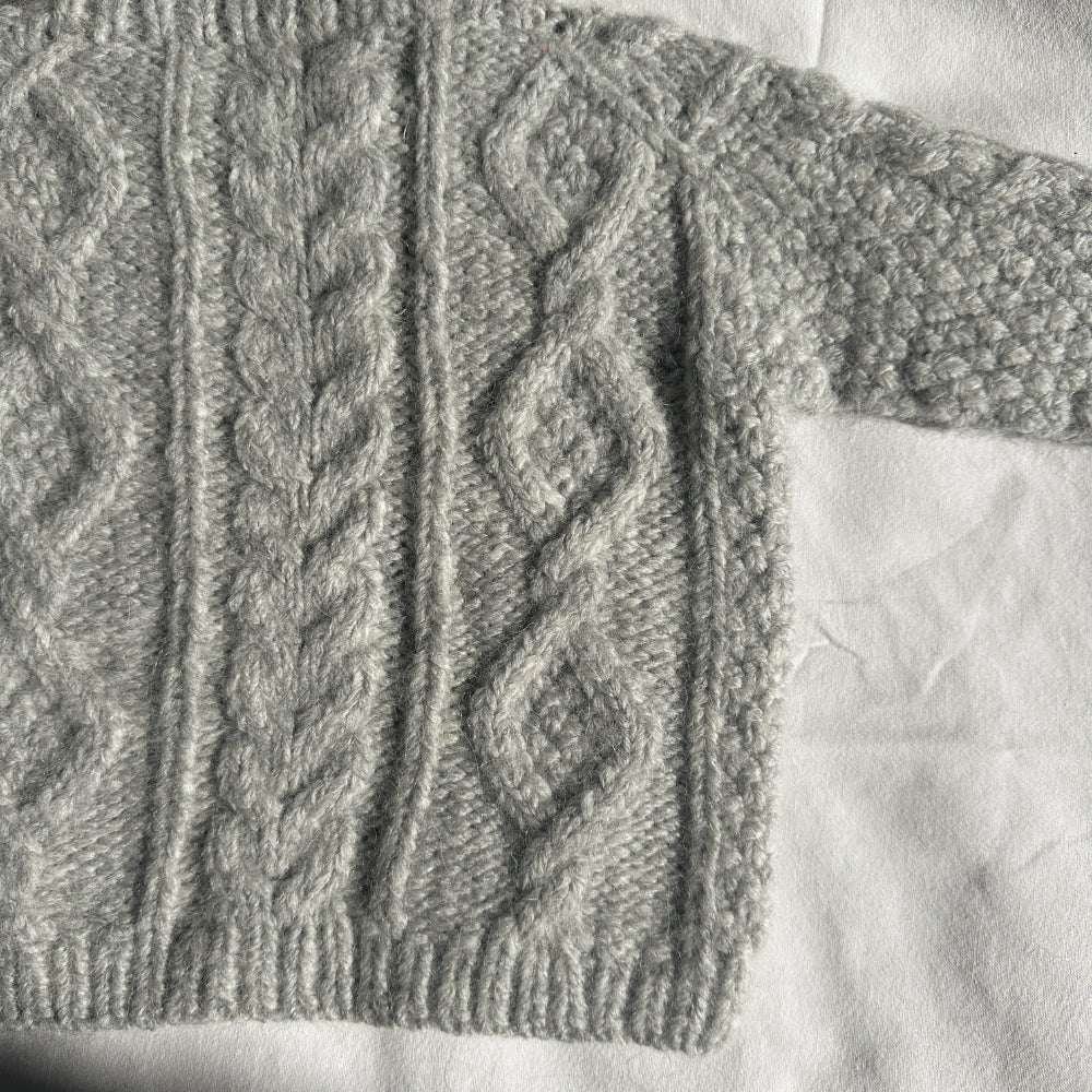 Knitting kit - Johanne Sweater by Mette Sandgaard Kühl (Aria)