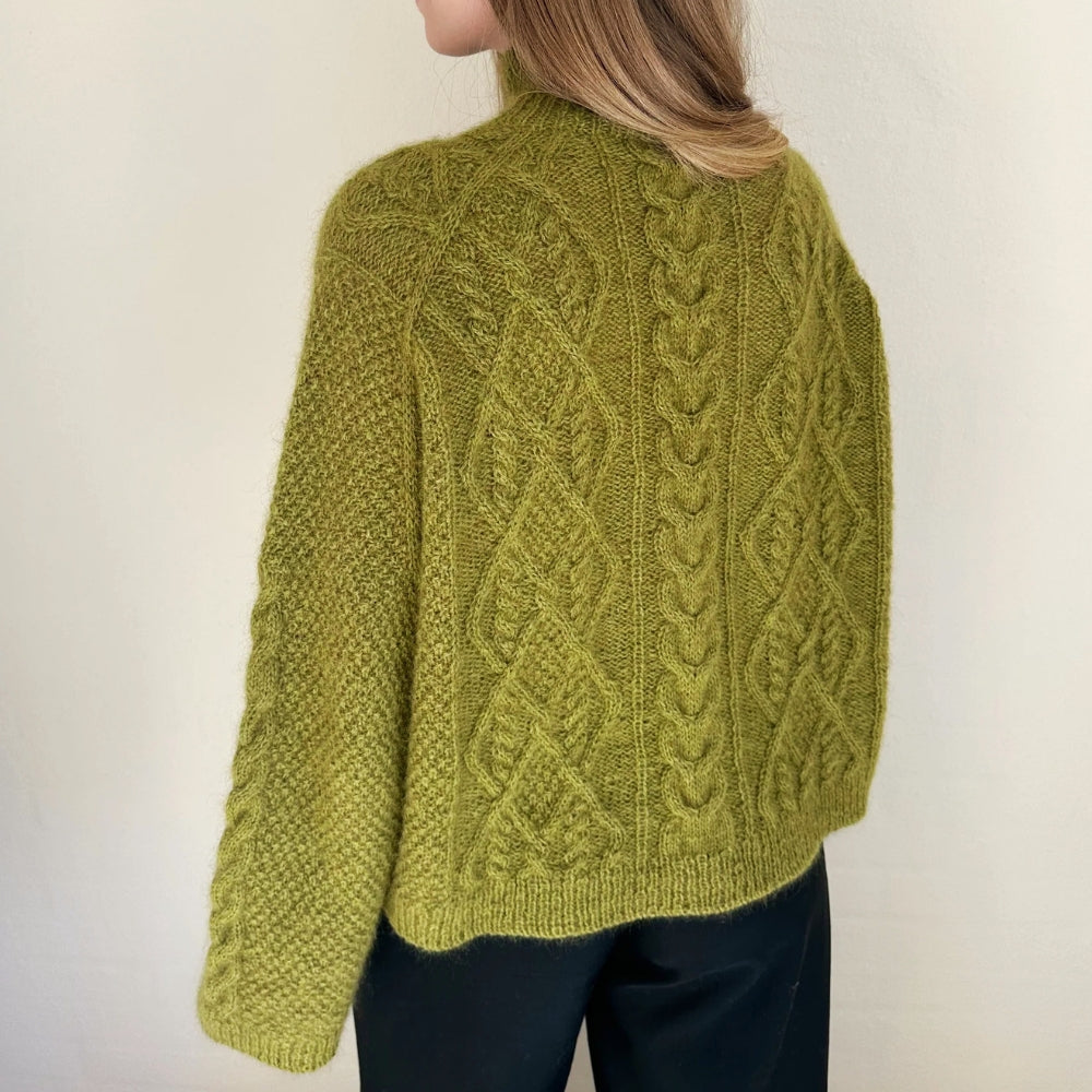 Knitting kit - Johanne Sweater by Mette Sandgaard Kühl (Aria)