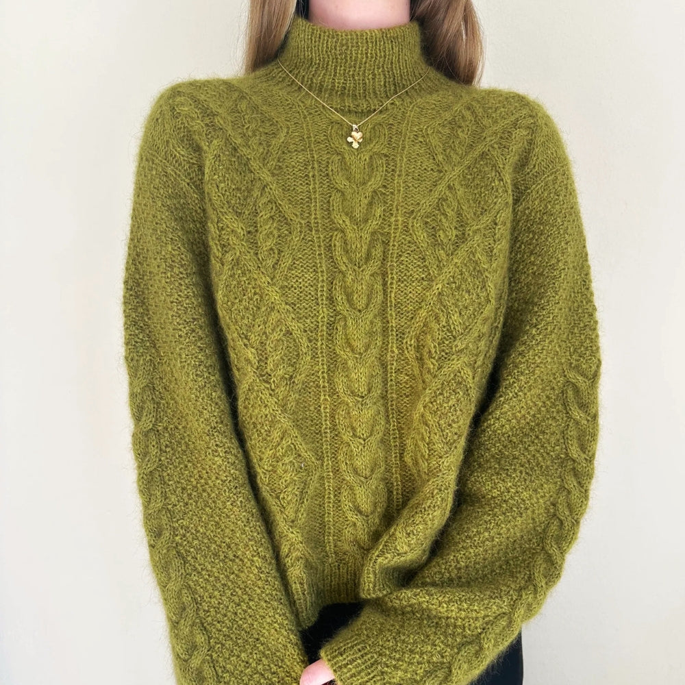 Knitting kit - Johanne Sweater by Mette Sandgaard Kühl (Aria)
