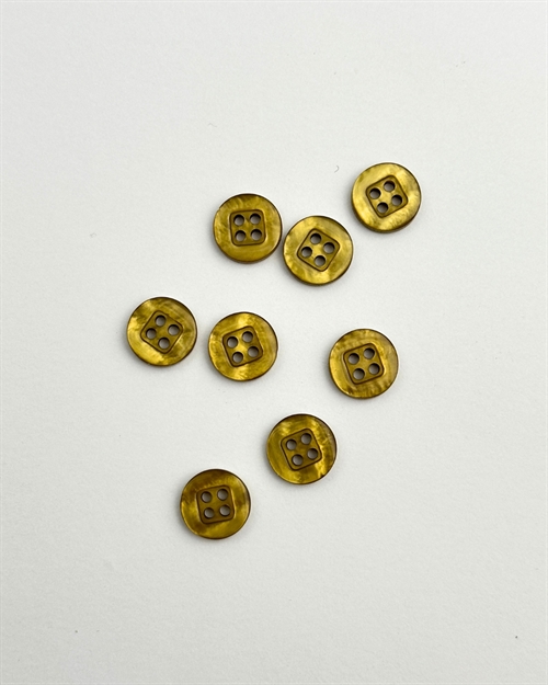 Knap 12mm - Oliven Shine