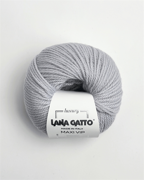 MAXI VIP - Cashmere/Merino - Silver Grey - 12504