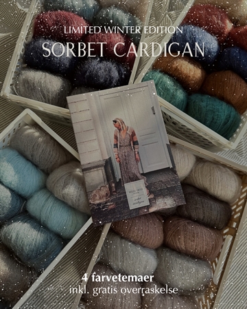 Strikkekit - Sorbet Cardigan - Limited Winter Edition 