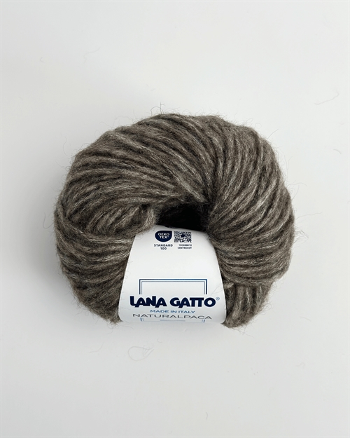 Naturalpaca - Alpaca/Uld/Bomuld - Timber Wolf - 31142