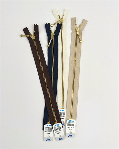 Lynlåse - Guld - 23 cm (4mm)