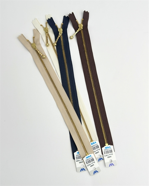 Lynlåse - Guld - 25 cm (4mm)