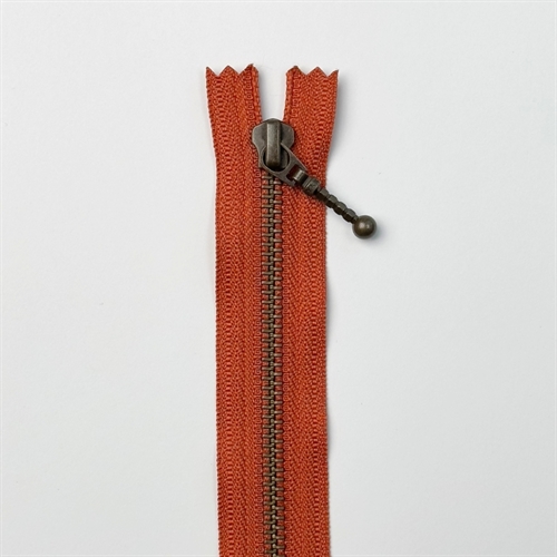 Lynlås - Messing - 20 cm (6mm) - Bronze