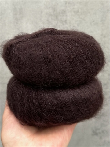 Silk Mohair - Black Coffee - 19053