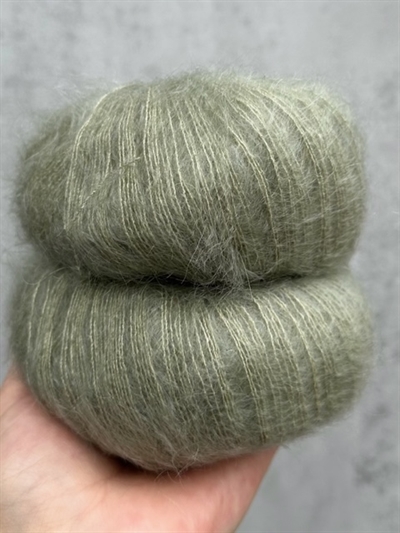 Silk Mohair - Sage Green - 30144