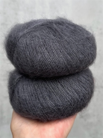 Silk Mohair - Dark Grey - 8946