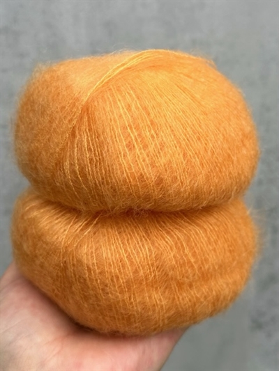 Silk Mohair - Mango - A4939