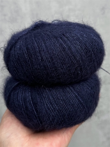 Silk Mohair - Navy - A4928