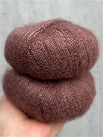 Silk Mohair - Rosa Plum - 8875